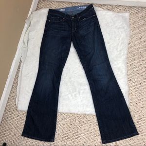 Gap sexy boot dark wash jeans size 26/2